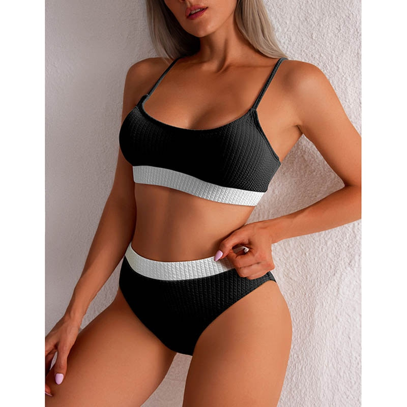 Women's High Waist Bikini Swimwear