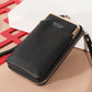 New Fashion Women Purses Solid PU Leather Strap Shoulder Bag Mobile Phone Big Card Holders Wallet Handbag Pockets For Girls.