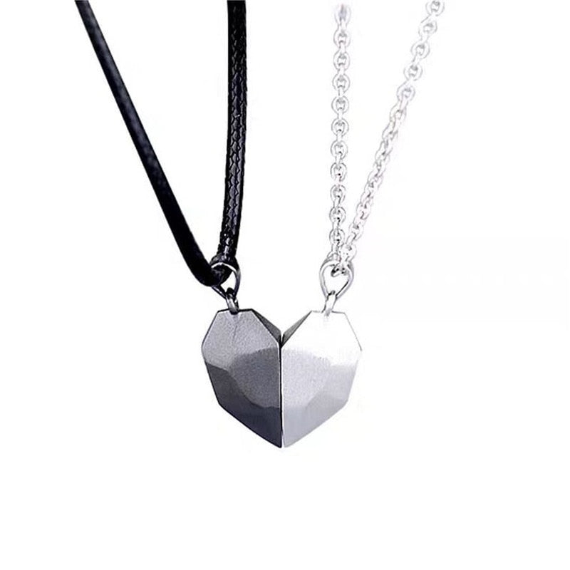 Couple Love Heart Necklace