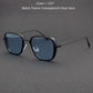 Unisex Designer Vintage Square Metal Frame Sunglasses