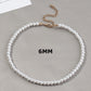 Women's Vintage Pearl Choker Necklaces