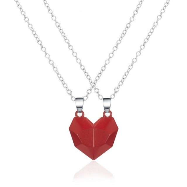 Couple Love Heart Necklace