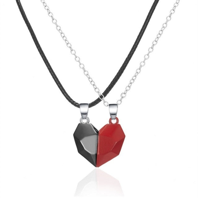 Couple Love Heart Necklace