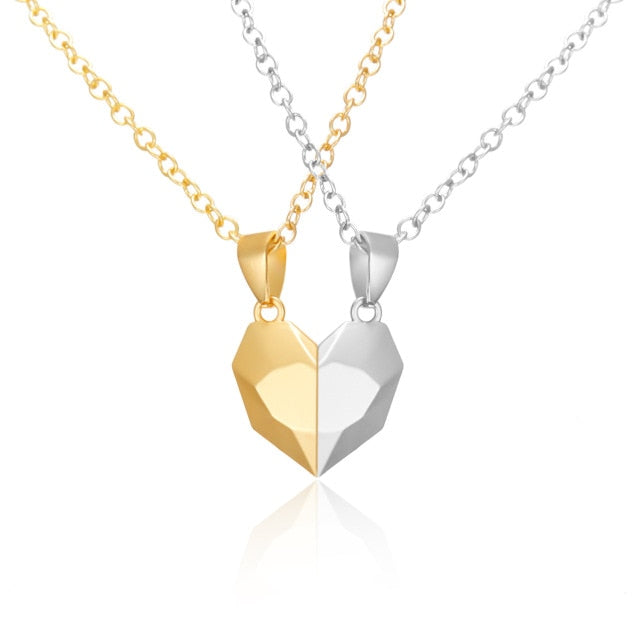 Couple Love Heart Necklace