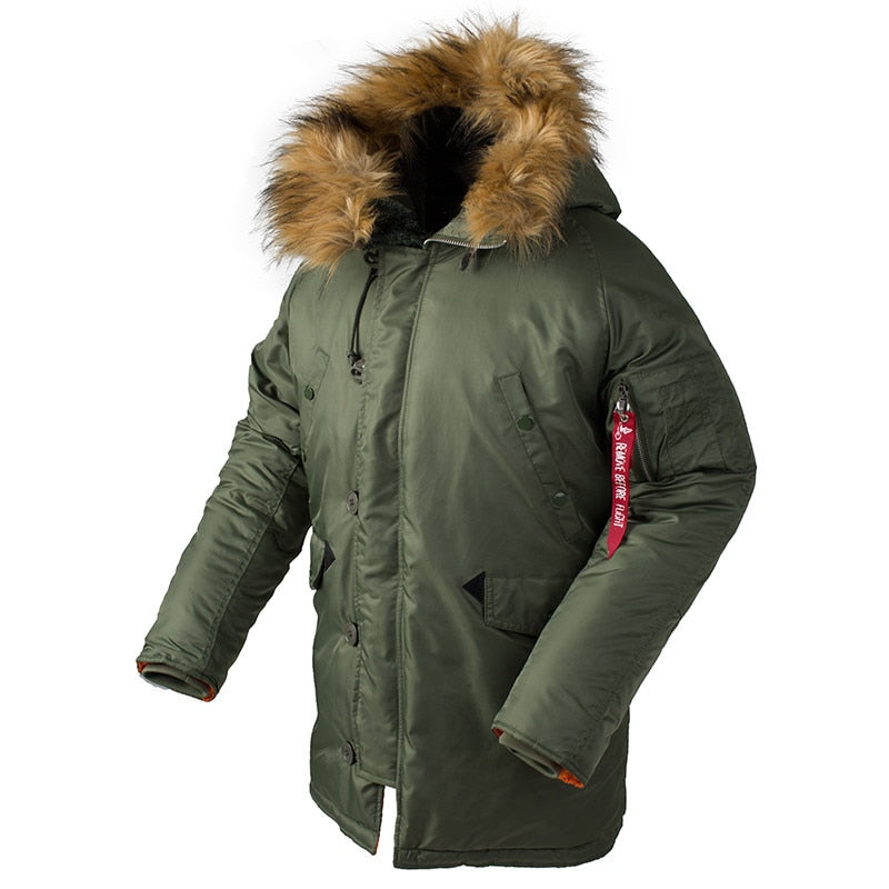 Men’s Tactical Bomber Winter Coat