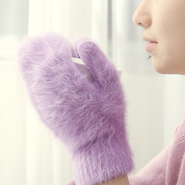 Women’s Cute Winter Mittens