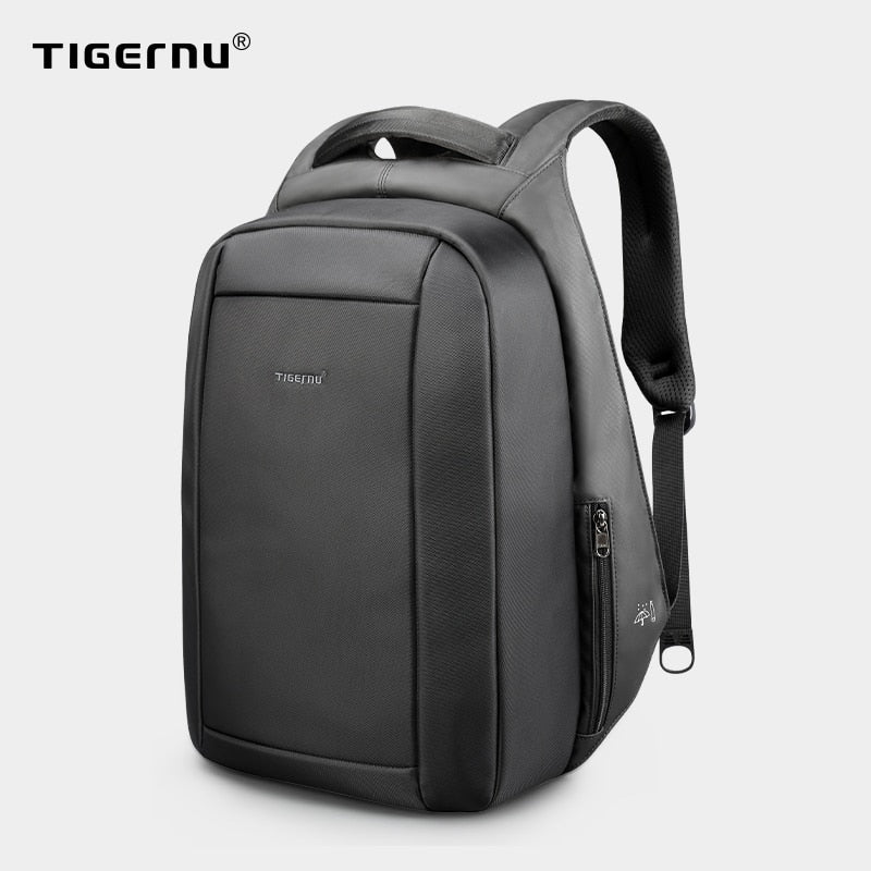 Tigernu Hidden Anti theft Zipper 15.6 inch Men School Laptop Backpacks Water Repellent Travel 20L Multi USB Charger Male Mochila.