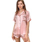 Women’s Two Piece Silk Pajamas