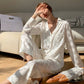 Women’s Two Piece Silk Pajamas