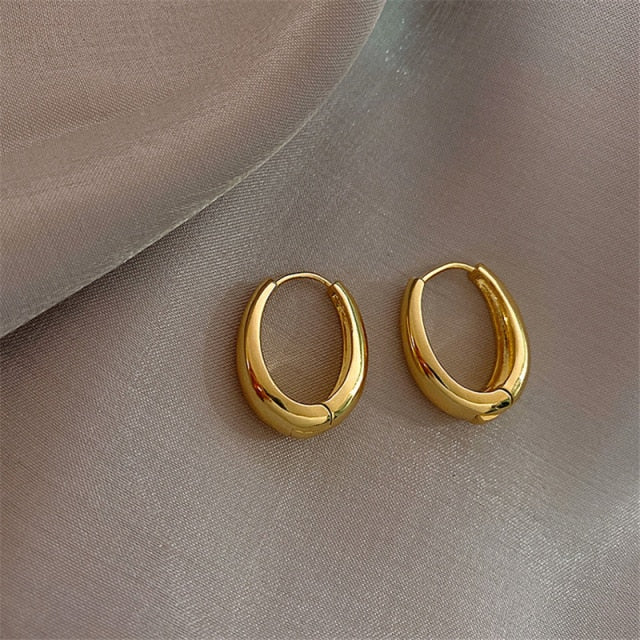 Women's Twist Metal Interweave Earrings