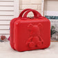 Password Lock Travel Suitcases Portable Cosmetic Bag Anti-theft Toiletries Storage Children Suitcases Luggage Set.