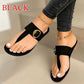 Women Sandals 2021 Summer Outdoor Beach Flip-flop Sandals Solid Fashion Gladiator Sandals Women Flats Casual Ladies Shoes.