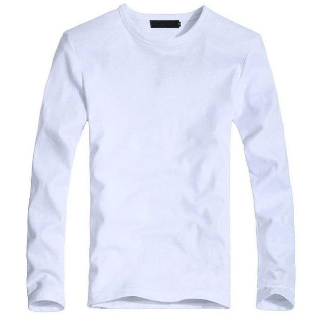 Men's Elastic  Long Sleeve Shirts