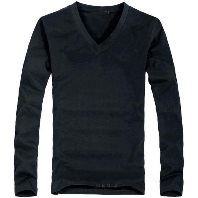 Men's Elastic  Long Sleeve Shirts