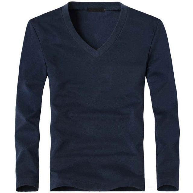 Men's Elastic  Long Sleeve Shirts