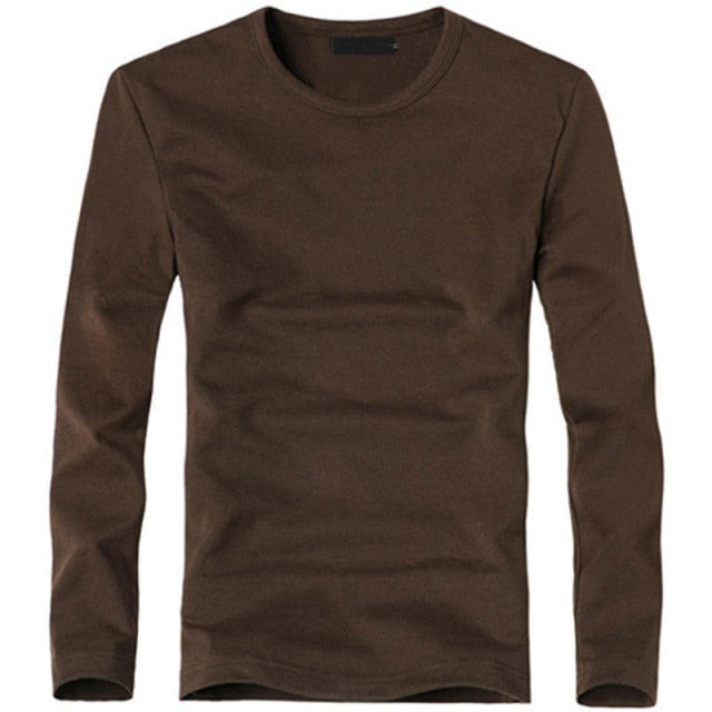 Men's Elastic  Long Sleeve Shirts