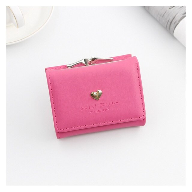 2022 NEW New Womens Wallet Short Cartoon Cute Zero Wallet Coin Purses Bag Girl Small Lady Wallet Cardholder.