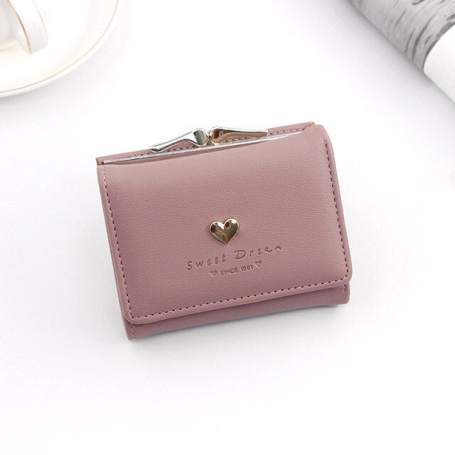 2022 NEW New Womens Wallet Short Cartoon Cute Zero Wallet Coin Purses Bag Girl Small Lady Wallet Cardholder.