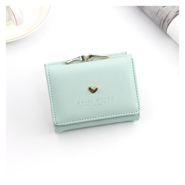 2022 NEW New Womens Wallet Short Cartoon Cute Zero Wallet Coin Purses Bag Girl Small Lady Wallet Cardholder.