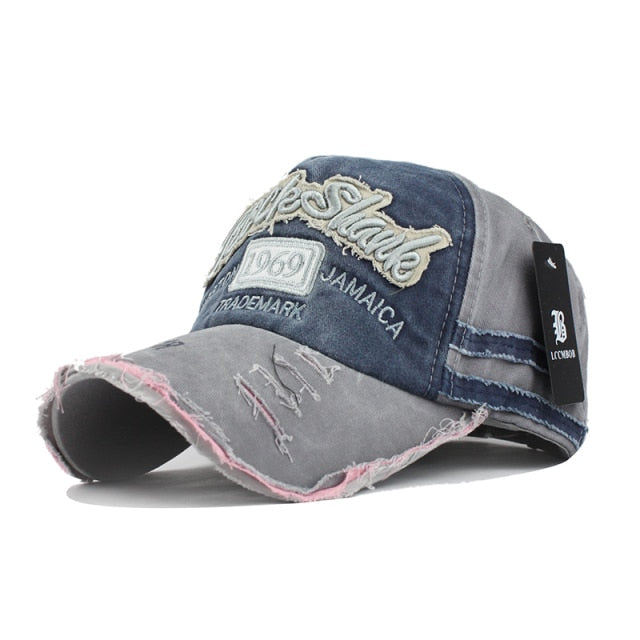 Men's Retro Embroidery Baseball Cap