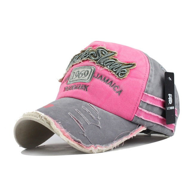 Men's Retro Embroidery Baseball Cap