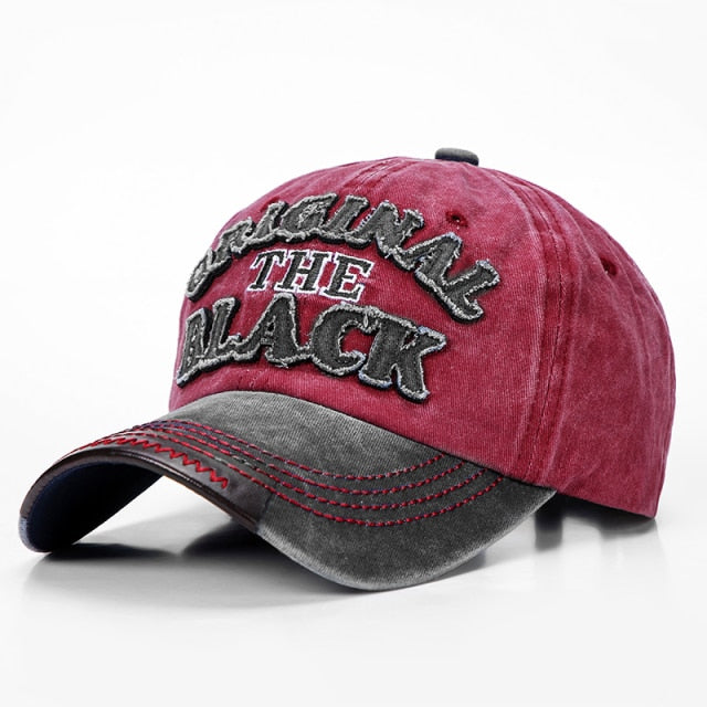 Men's Retro Embroidery Baseball Cap