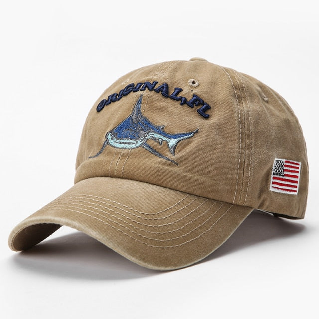 Men's Retro Embroidery Baseball Cap