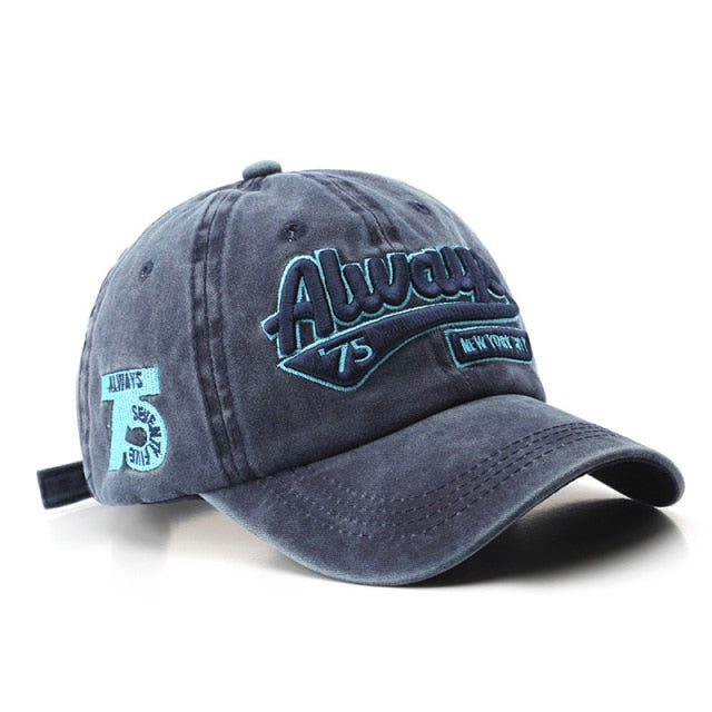 Men's Retro Embroidery Baseball Cap