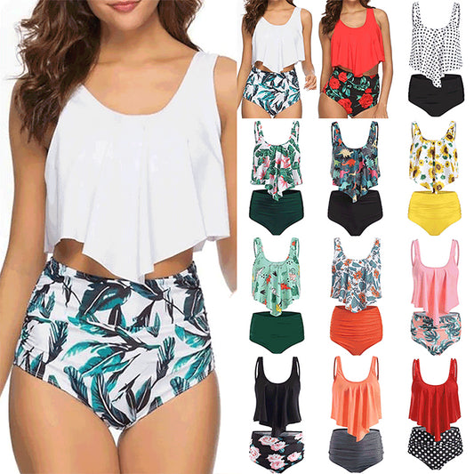 Women's Two Piece Tankini Beachwear