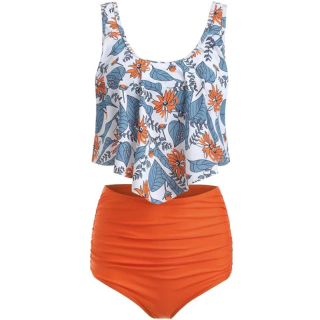 Women's Two Piece Tankini Beachwear