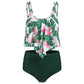 Women's Two Piece Tankini Beachwear