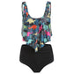 Women's Two Piece Tankini Beachwear