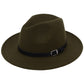 Classic British Fedora Jazz Hat