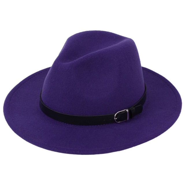 Classic British Fedora Jazz Hat