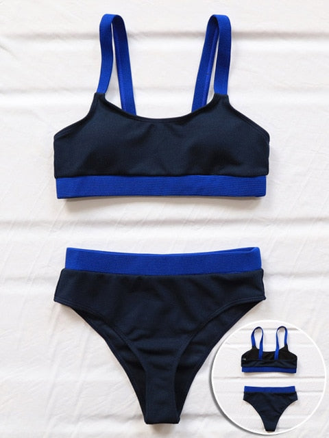 Women's High Waist Bathing Suit