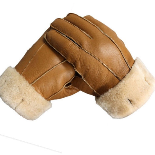 Men’s Genuine Sheep Fur Gloves