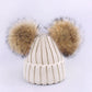 Women’s and girls Pompon Hats and Scarves Sets