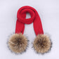 Women’s and girls Pompon Hats and Scarves Sets