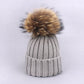 Women’s and girls Pompon Hats and Scarves Sets