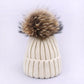 Women’s and girls Pompon Hats and Scarves Sets